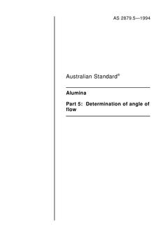 AS 2879.5-1994 AS 2879.5-1994