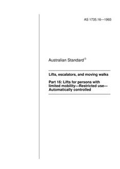 AS 1735.16-1993 AS 1735.16-1993