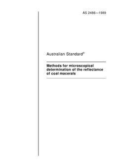 AS 2486-1989 AS 2486-1989