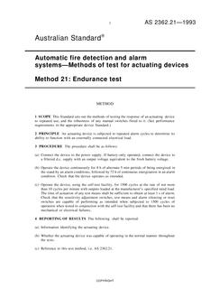 AS 2362.21-1993 AS 2362.21-1993