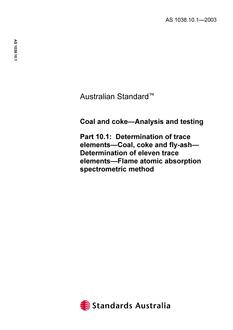 AS 1038.10.1 AS 1038.10.1