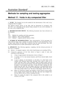 AS 1141.17-1995 AS 1141.17-1995