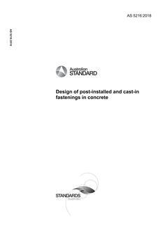 AS 5216:2018 AS 5216:2018