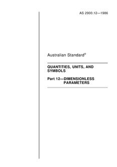 AS 2900.12-1986 AS 2900.12-1986