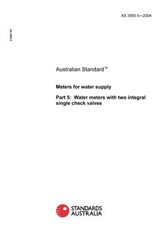 AS 3565.5-2004 AS 3565.5-2004