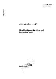 AS 3524-2006 AS 3524-2006