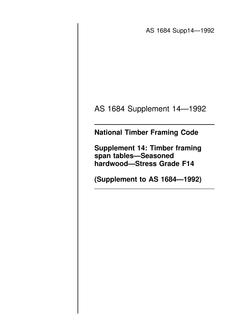 AS 1684 SUPP 14-1992 PDF