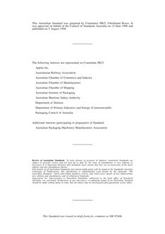 AS 3537-1998 AS 3537-1998