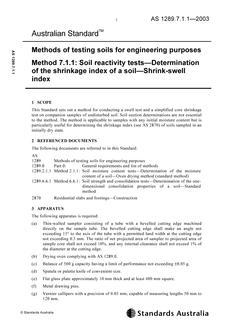 AS 1289.7.1.1 AS 1289.7.1.1