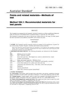 AS 1580.104.1-1992 AS 1580.104.1-1992