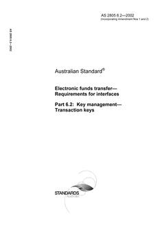 AS 2805.6.2 AS 2805.6.2