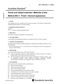 AS 1580.603.1 AS 1580.603.1