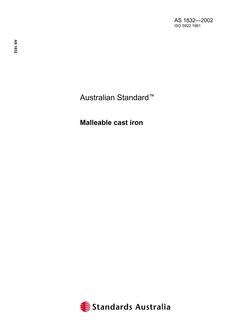 AS 1832-2002 AS 1832-2002