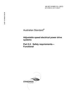AS IEC 61800.5.2