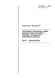 AS 3964.1 AS 3964.1