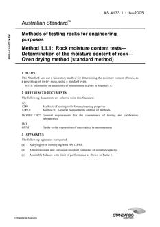 AS 4133.1.1.1 AS 4133.1.1.1