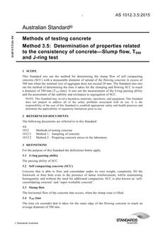 AS 1012.3.5 AS 1012.3.5