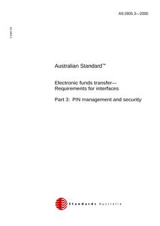 AS 2805.3-2000 AS 2805.3-2000