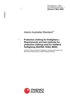 AS 4824(INT)-2001 AS 4824(INT)-2001