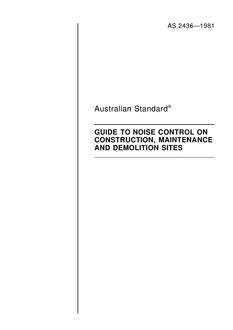 AS 2436-1981 AS 2436-1981