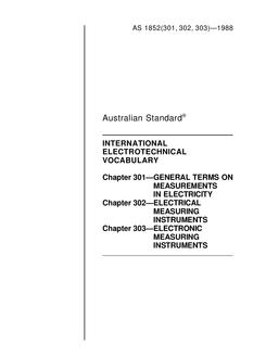 AS 1852.303 AS 1852.303