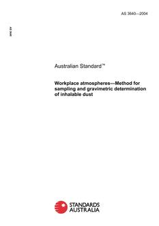 AS 3640-2004 AS 3640-2004