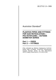 AS 2718 (PT 1 TO 2)-1984 AS 2718 (PT 1 TO 2)-1984