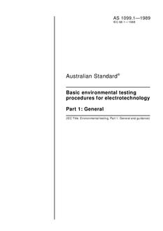 AS 1099.1-1989 AS 1099.1-1989