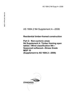 AS 1684.2 N4 SUPP 4-2006 PDF