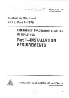 AS 2293.1-1979 AS 2293.1-1979