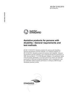 AS EN 12182 AS EN 12182