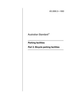 AS 2890.3-1993 AS 2890.3-1993