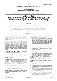 AS 2001.7.4-1983 AS 2001.7.4-1983