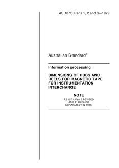 AS 1073 (PT 1+3) AS 1073 (PT 1+3)