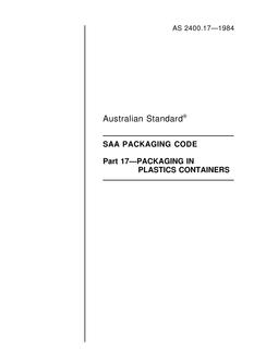 AS 2400.17 AS 2400.17