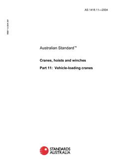 AS 1418.11-2004 AS 1418.11-2004