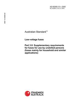 AS 60269.3.0 AS 60269.3.0