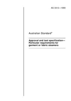 AS 3312-1989 AS 3312-1989