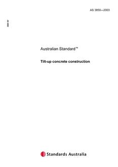 AS 3850-2003 AS 3850-2003