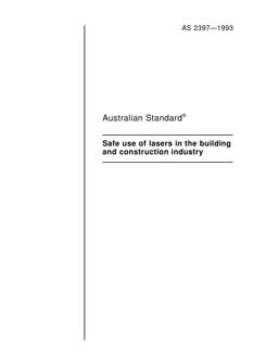 AS 2397-1993 AS 2397-1993