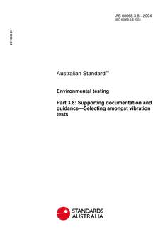 AS 60068.3.8 AS 60068.3.8