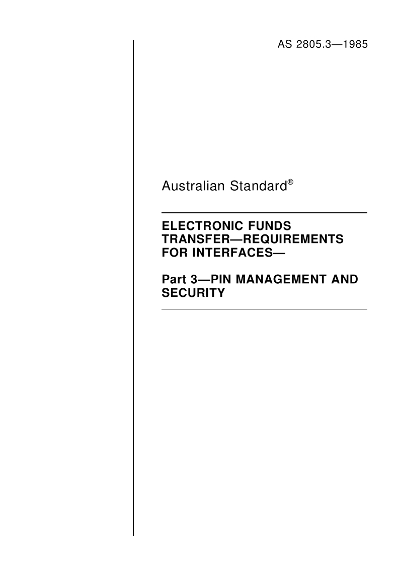 AS 2805.3-1985 AS 2805.3-1985
