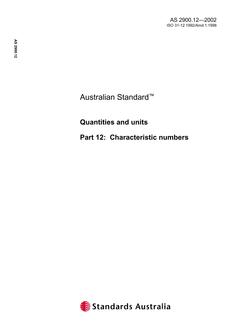 AS 2900.12 AS 2900.12