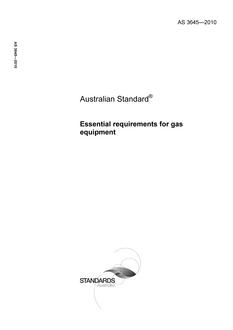 AS 3645-2010 AS 3645-2010