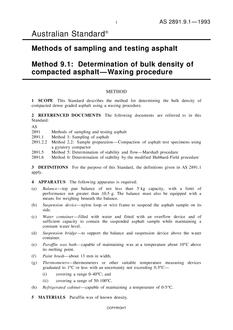 AS 2891.9.1-1993 AS 2891.9.1-1993