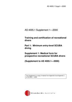 AS 4005.1 SUPP 1 AS 4005.1 SUPP 1