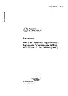 AS 60598.2.22 AS 60598.2.22