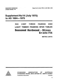 AS 1684 SUPP 14 AS 1684 SUPP 14