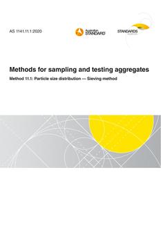 AS 1141.11.1 AS 1141.11.1