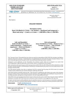 ASD-STAN prEN 3524 ASD-STAN prEN 3524